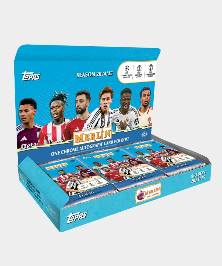 2024 Topps Merlin UEFA Club Competitions - Hobby Box