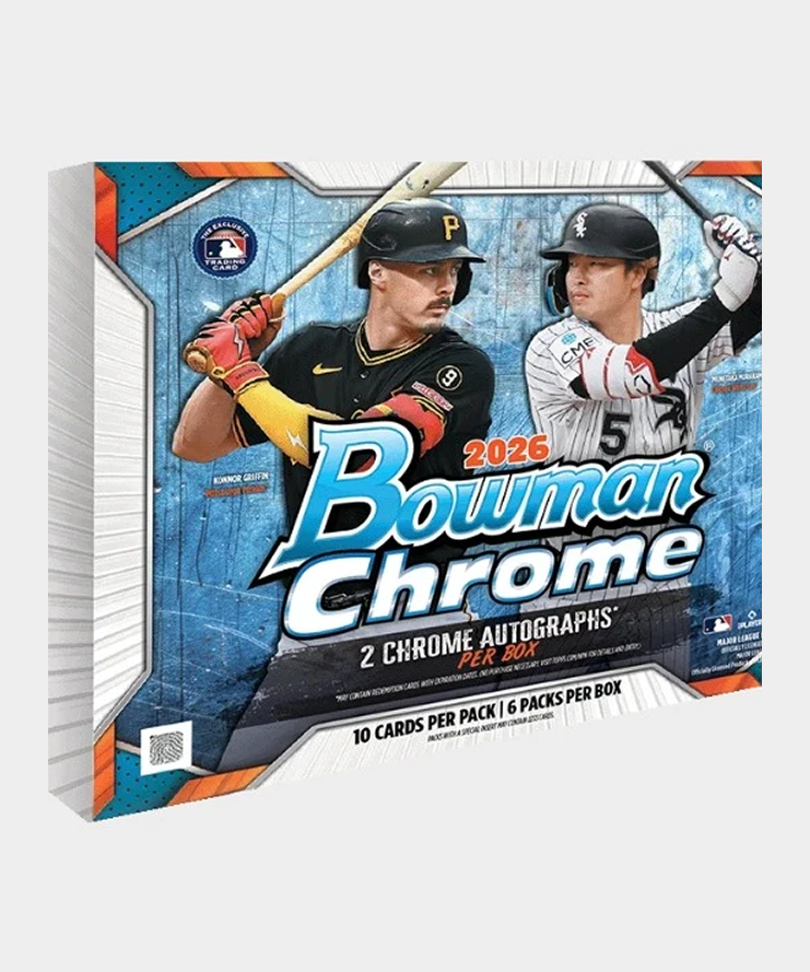 2026 Bowman Chrome Baseball - Hobby Box