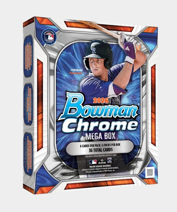 2026 Bowman Chrome Baseball - Mega Box