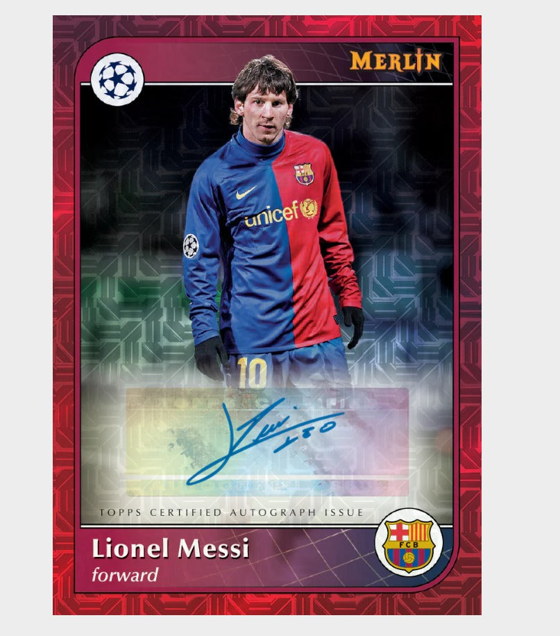 2024 Topps Merlin UEFA Club Competitions - Hobby Box