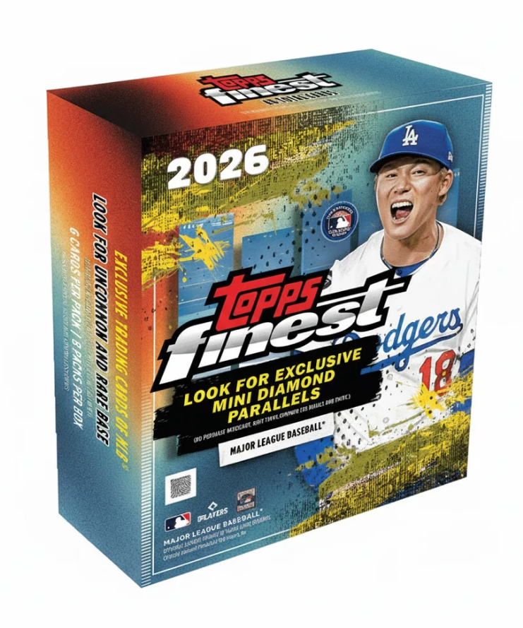 Topps Finest Baseball 2026 - Mega Box
