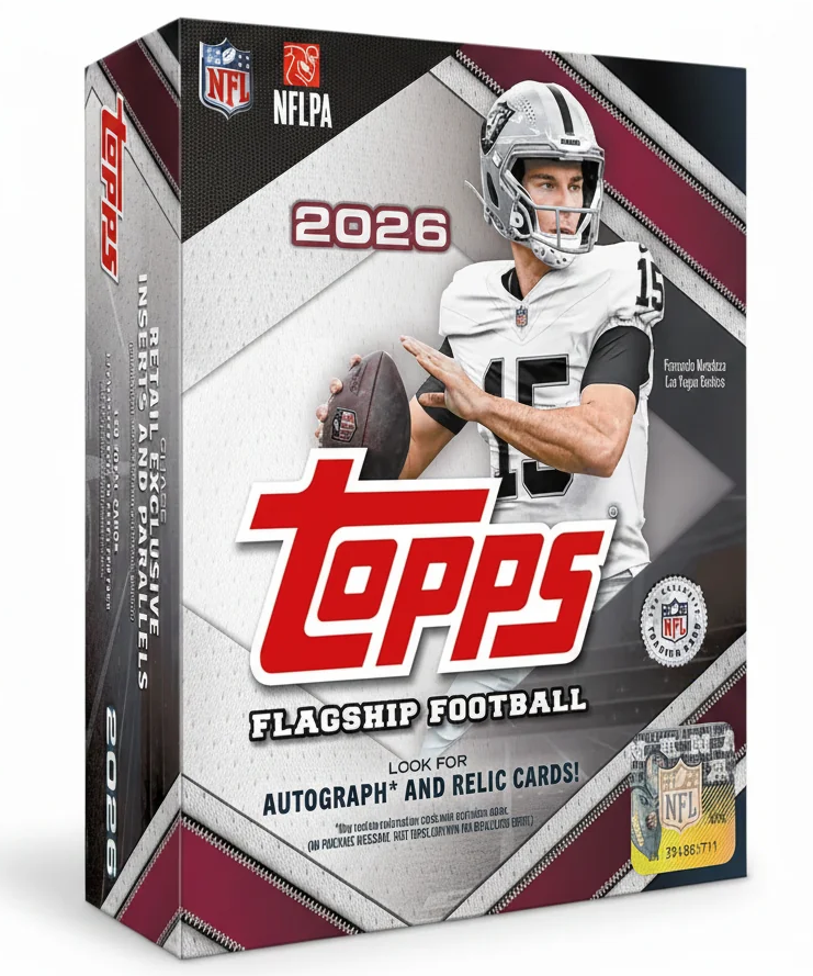2026 Topps Flagship Football- Mega Box