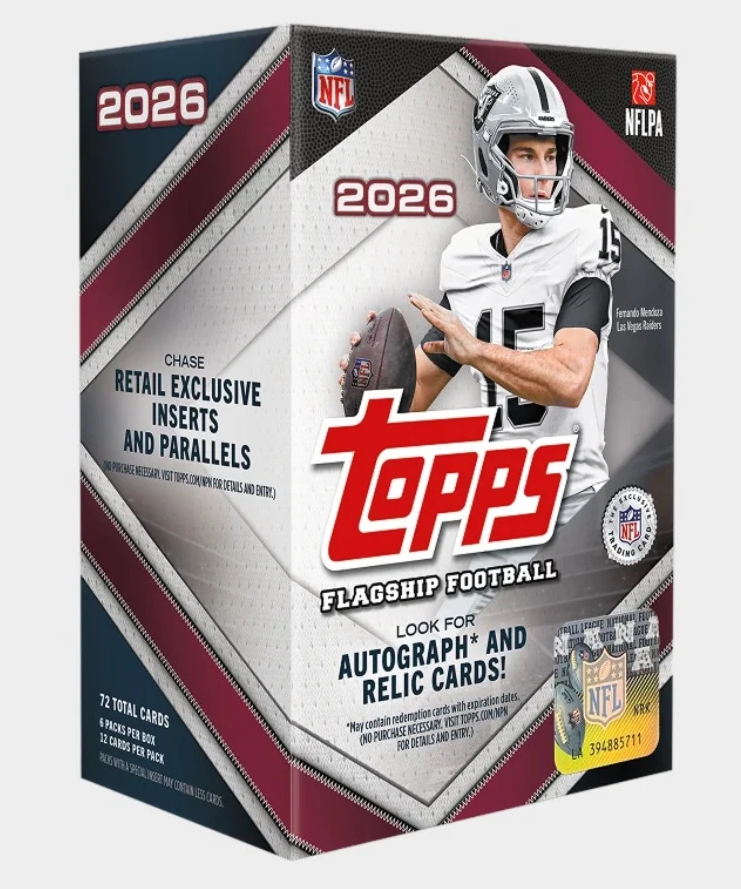2026 Topps Flagship Football- Value Box